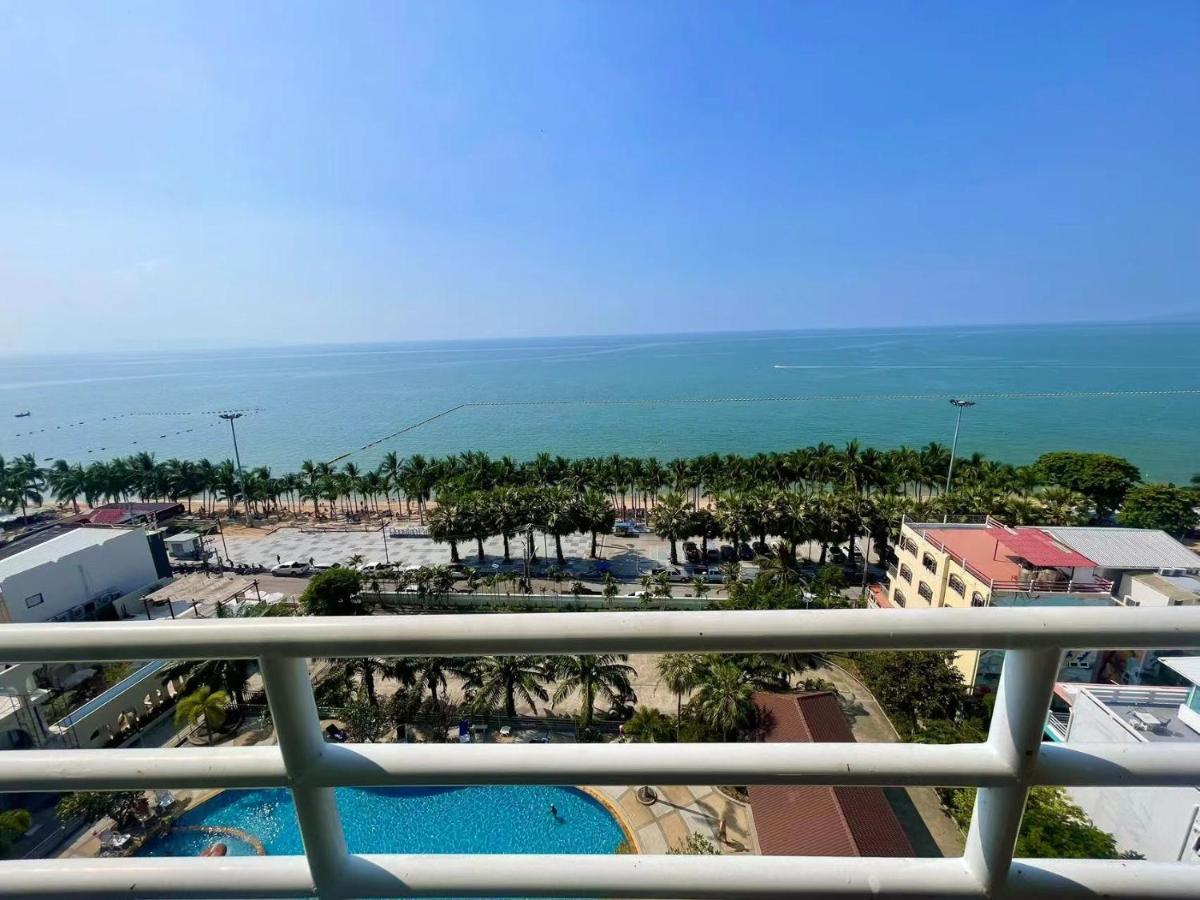 Beautiful Sea View Beach Front Condo Pattaya Extérieur photo