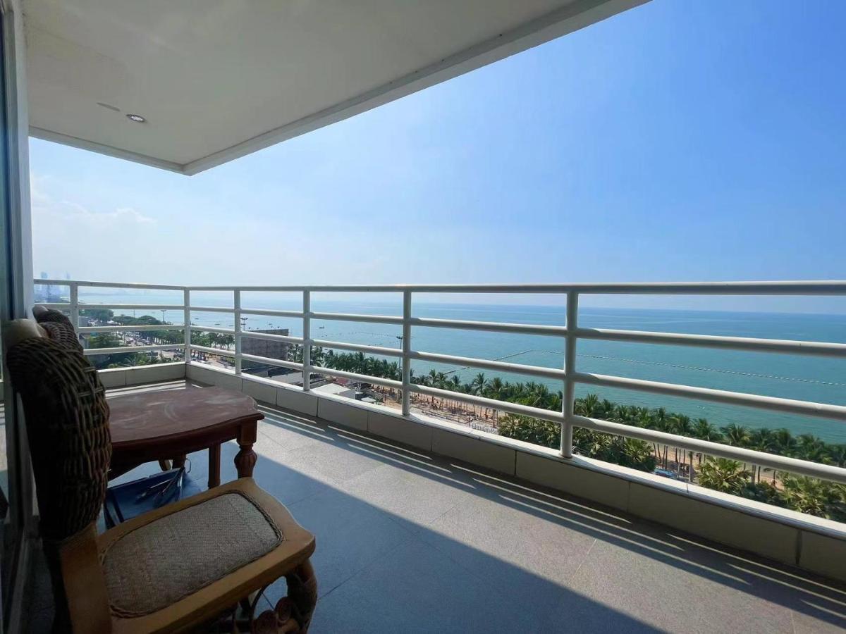 Beautiful Sea View Beach Front Condo Pattaya Extérieur photo